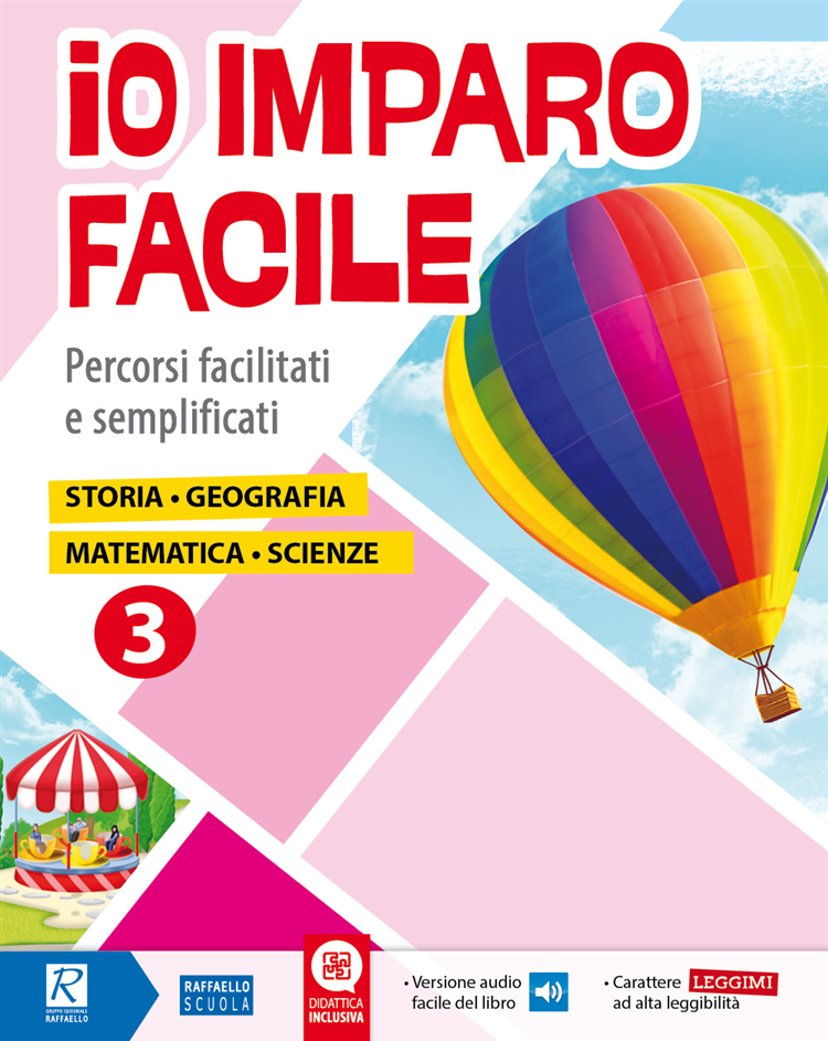 IO IMPARO FACILE 3 DISCIPLINE Raffaello Libri