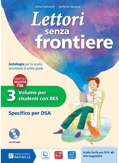 Lettori senza Frontiera 
Vol 3  BES - DSA + CD AUDIO 