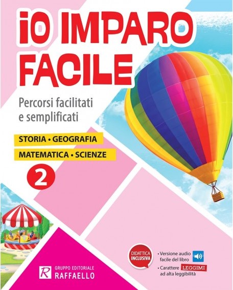 IO IMPARO FACILE 2 DISCIPLINE Raffaello Libri