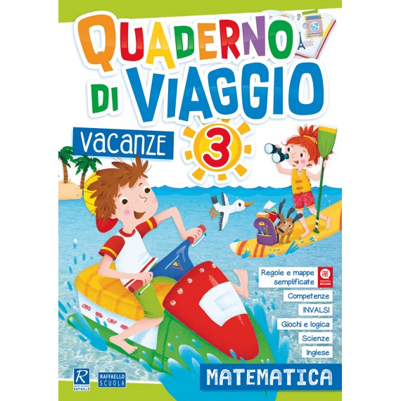 Quaderno di viaggio 3 - Matematica Raffaello Libri