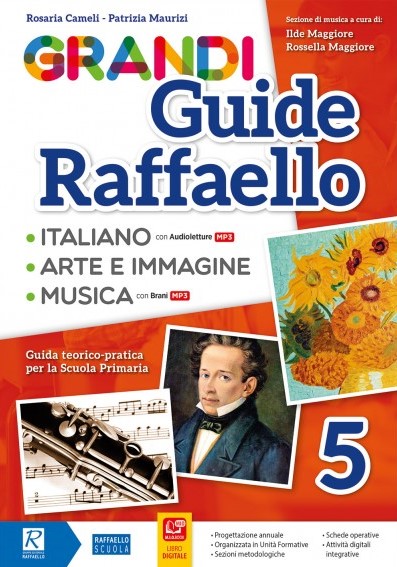 GRANDI GUIDE 5 LINGUISTICA + CD Raffaello Libri