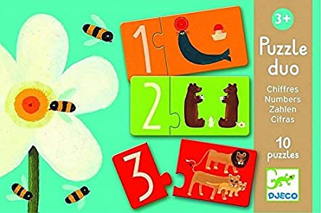 Puzzle Duo - I numeri Raffaello Libri