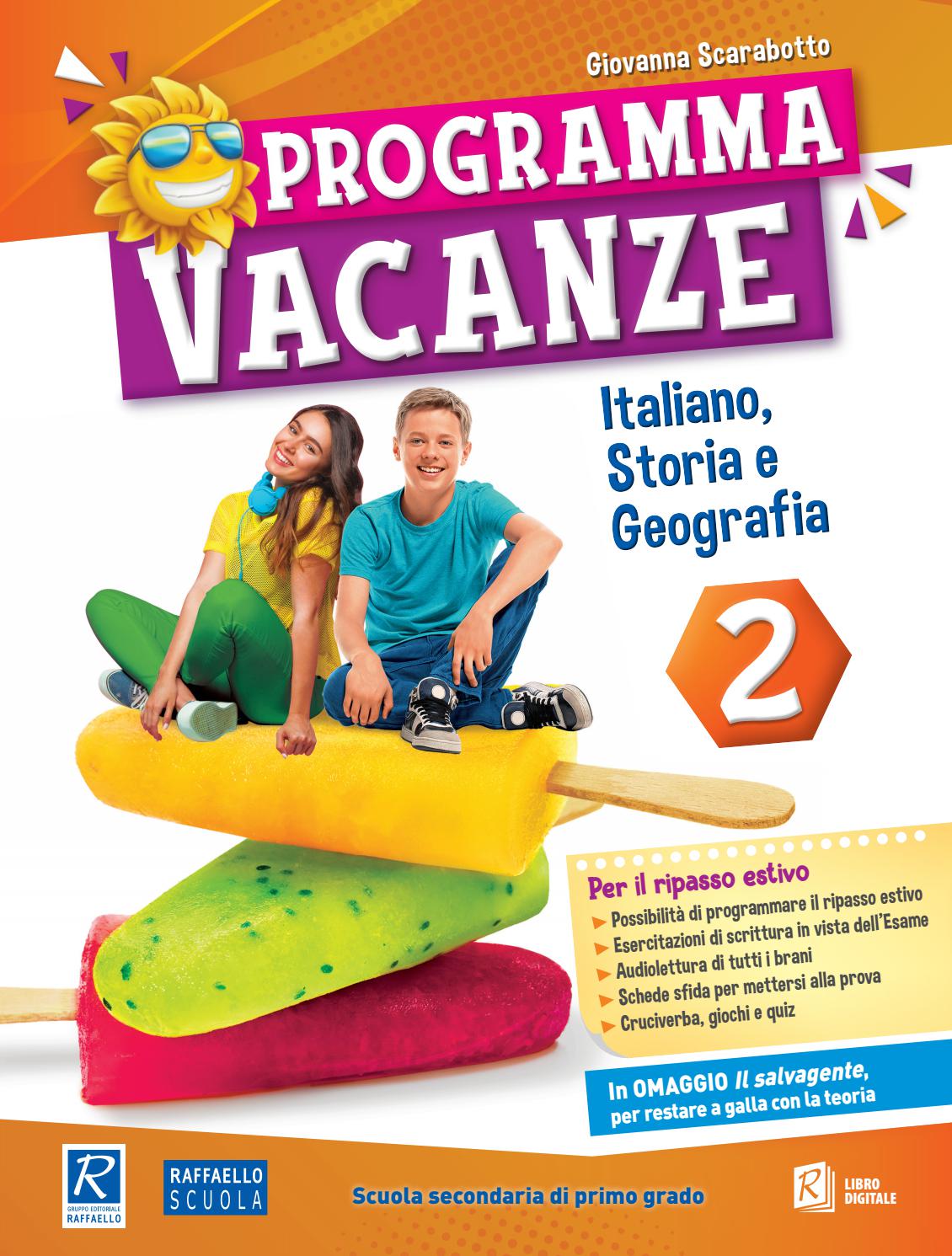 PROGRAMMA  VACANZE ITALIANO 2° CL Raffaello Libri