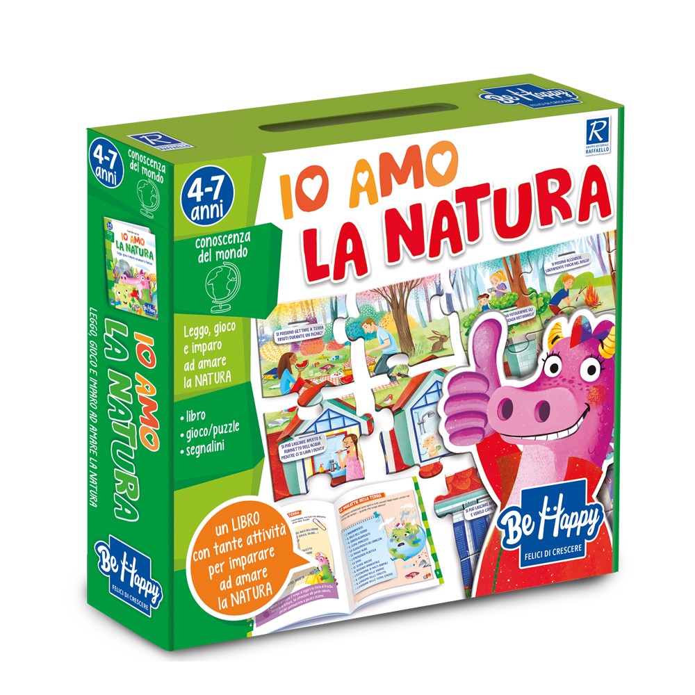 IO AMO LA NATURA Raffaello Libri