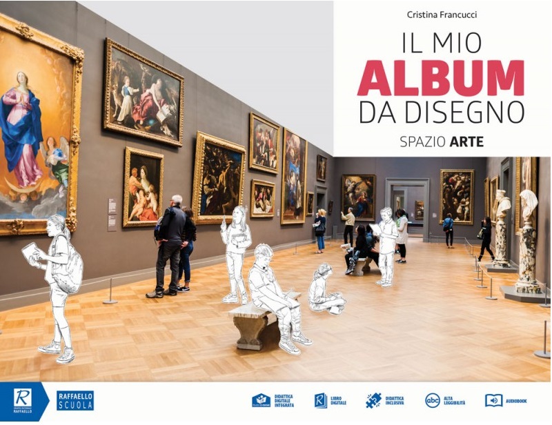 Spazio Arte Il mio Album da disegno pp. 80 Raffaello