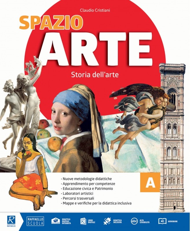 Spazio Arte Volume A + Il mio Album da disegno pp. 544 + 80 Raffaello libri