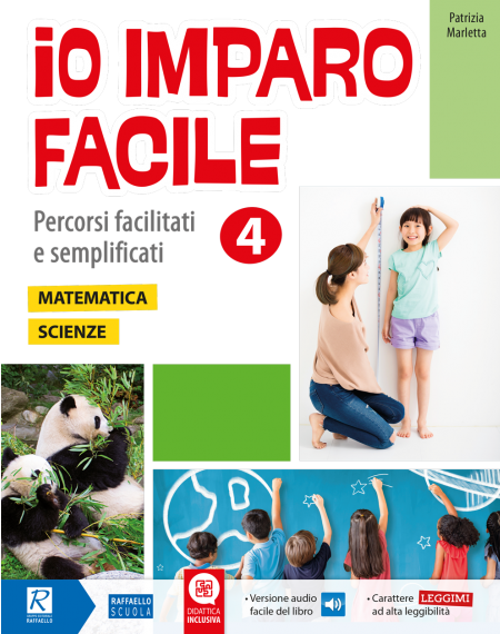 IO IMPARO FACILE 4° SCIENTIFICA 2021 Raffaello Libri