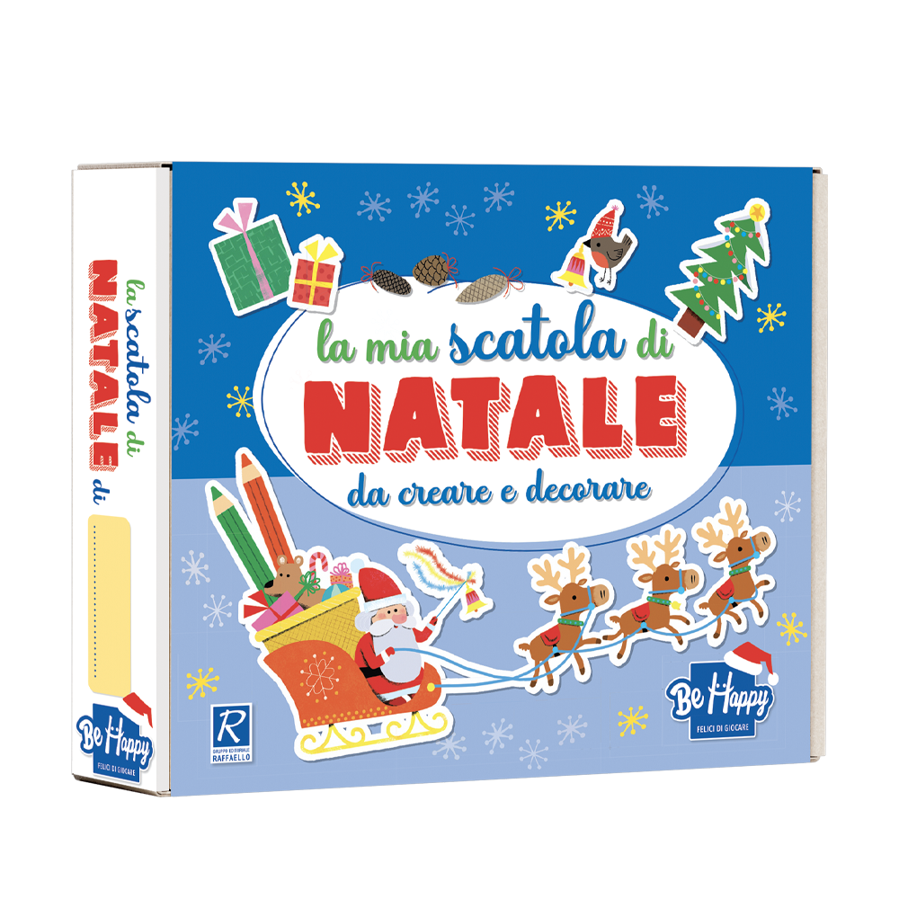 La mia scatola di Natale da creare e decorare Raffaello