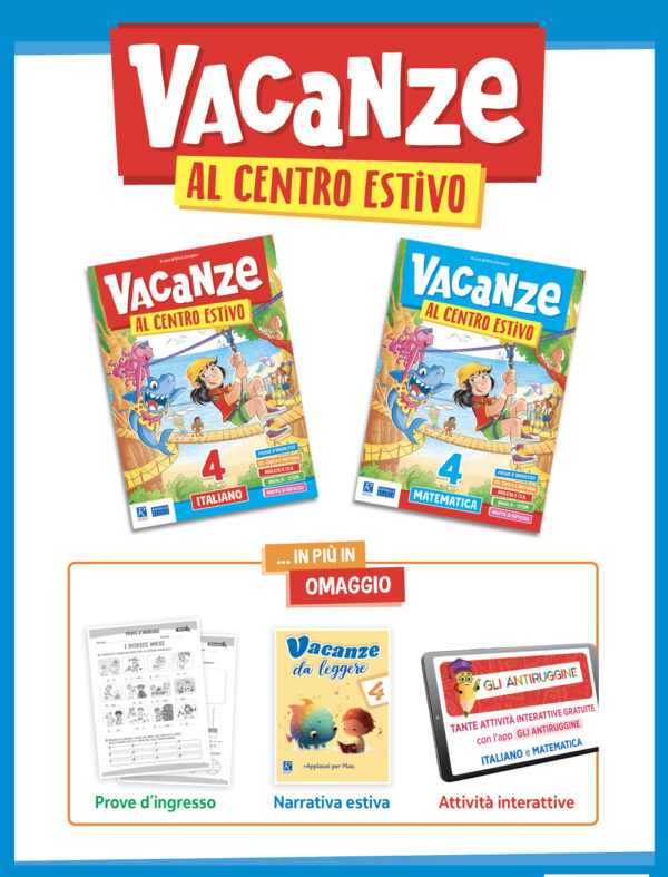 VACANZE AL CENTRO ESTIVO 4° PACK RAFFAELLO