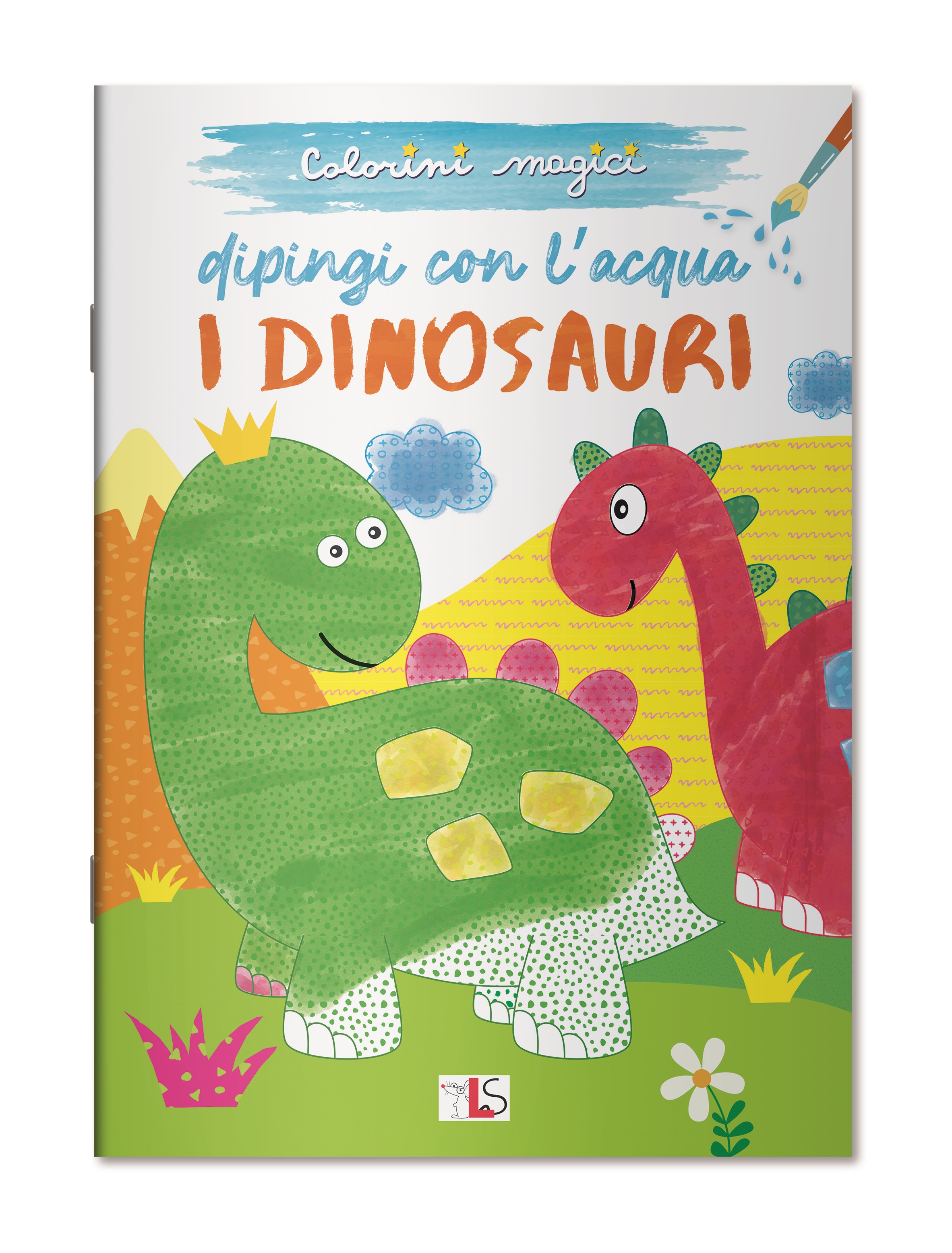 Dipingi con l'acqua - I dinosauri Ludattica
