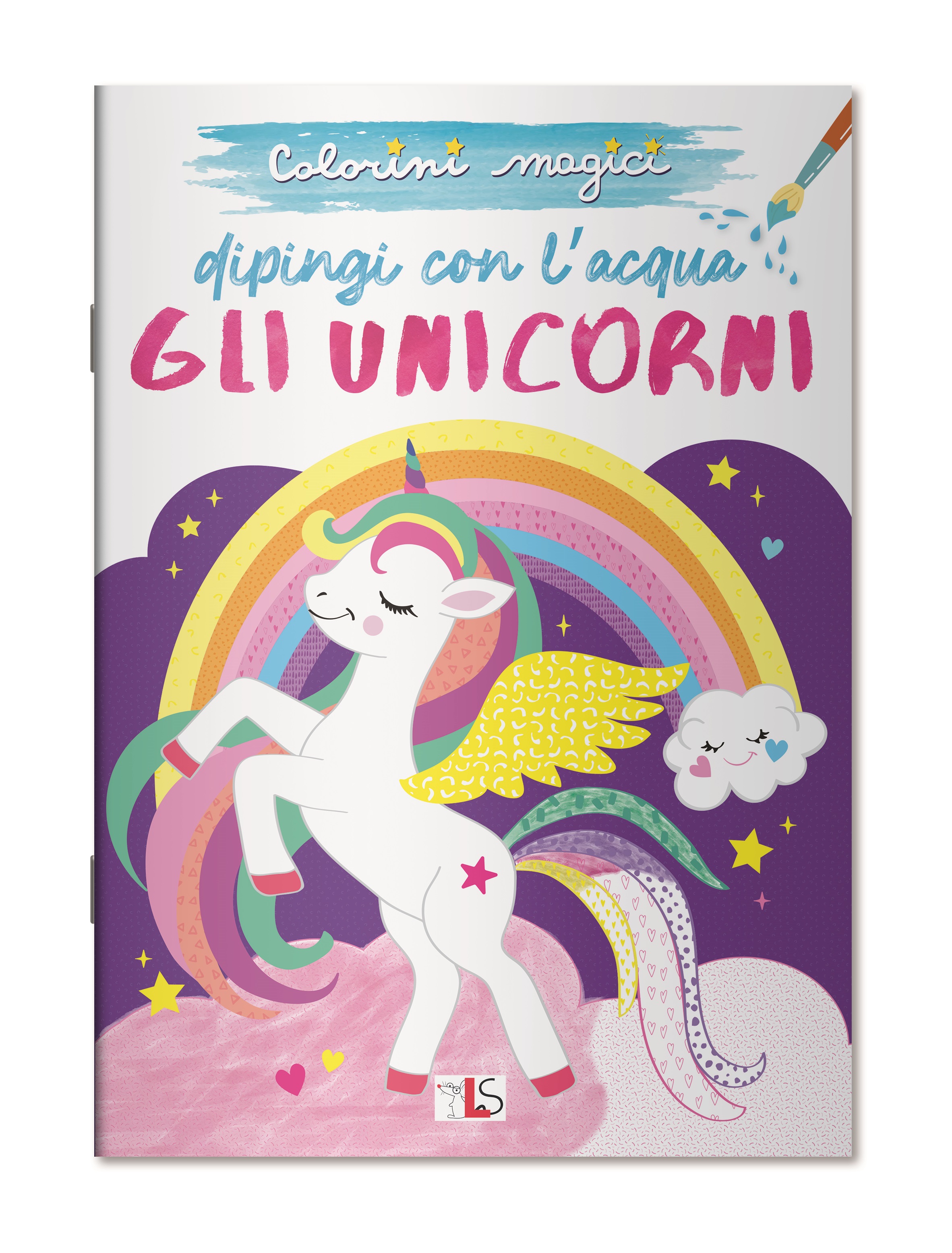 Dipingi con l'acqua - Gli Unicorni Ludattica