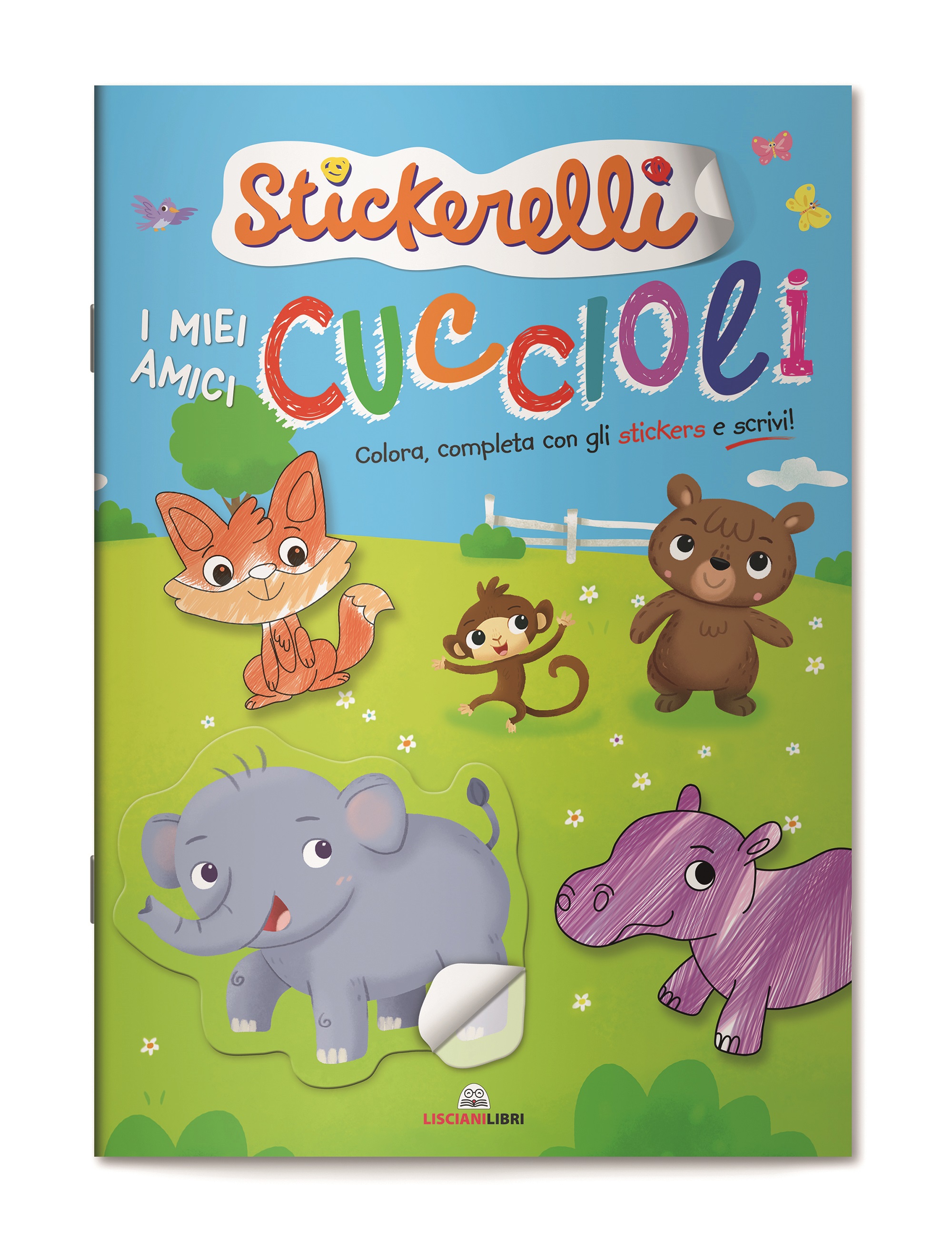 Stickerelli - I miei amici cuccioli Ludattica