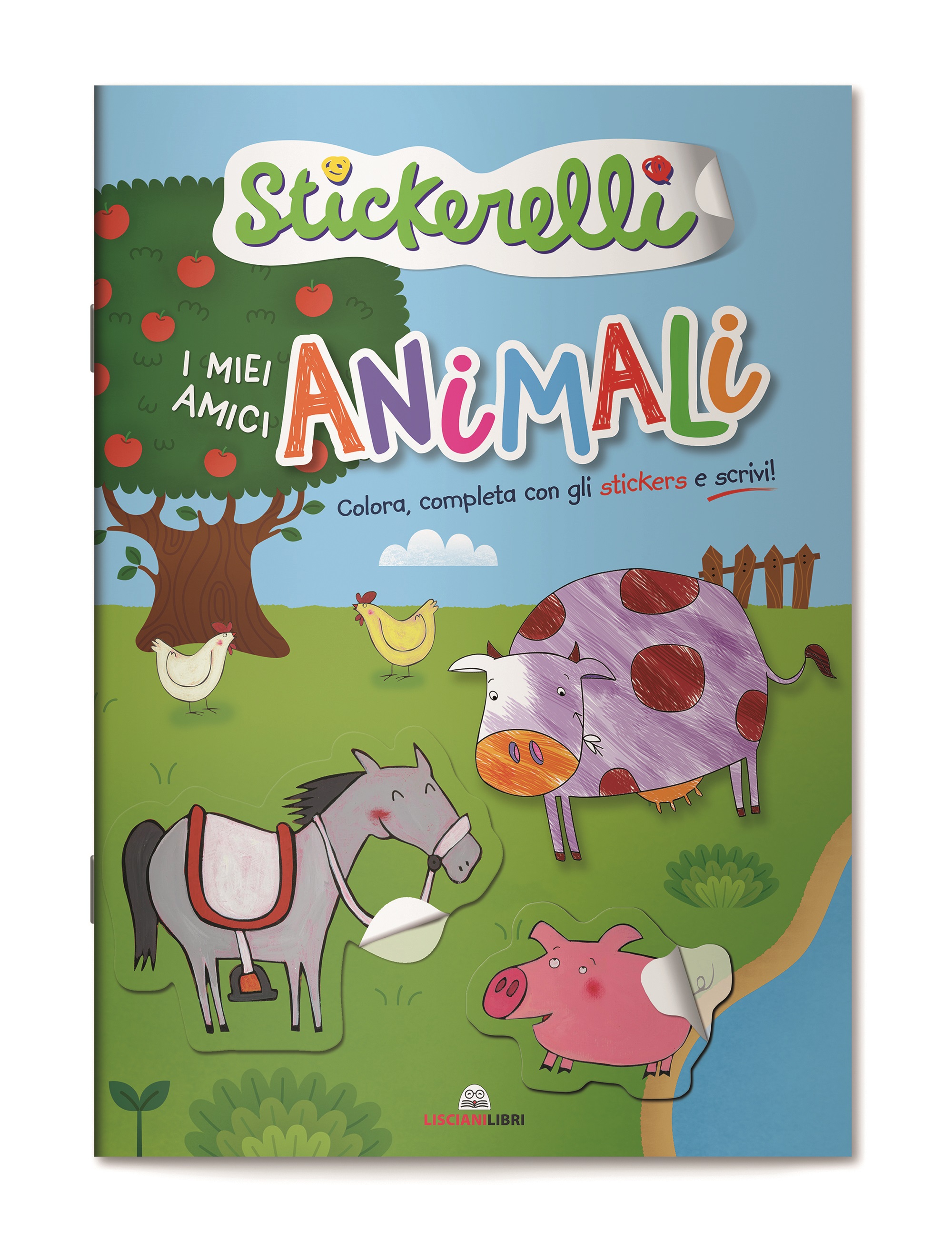 Stickerelli - I miei amici animali Ludattica