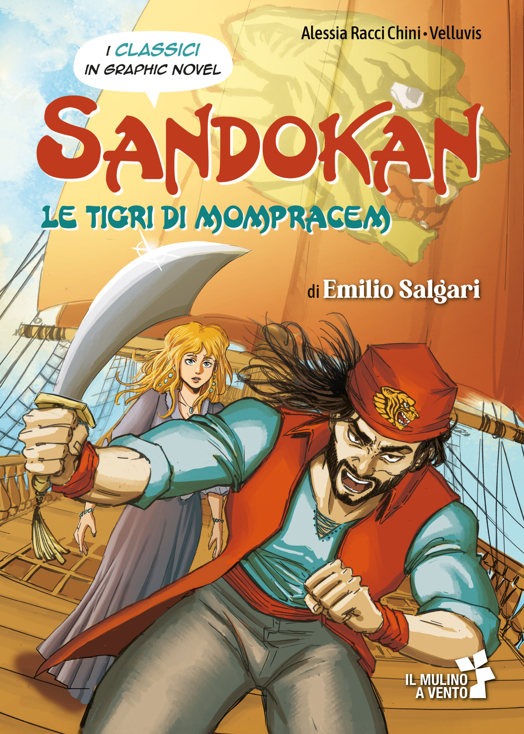 Sandokan le Tigri di mompr - novel Raffaello Libri