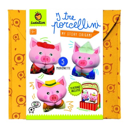Origami delle fiabe - I tre porcellini Educational