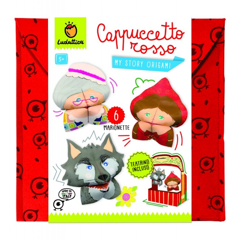 Origami delle fiabe- Cappuccetto Rosso Educational