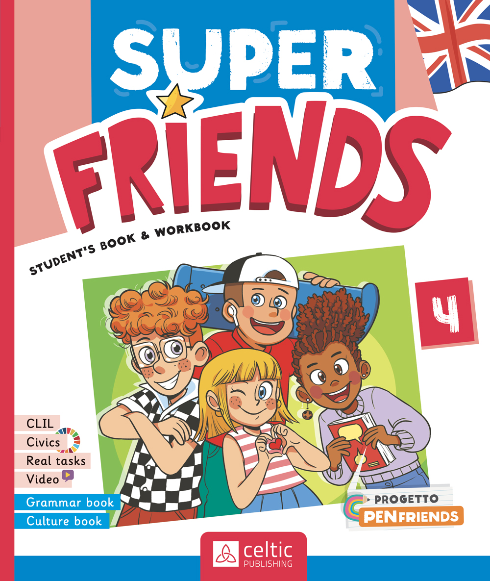 Super Friends 4 pack Raffaello libri