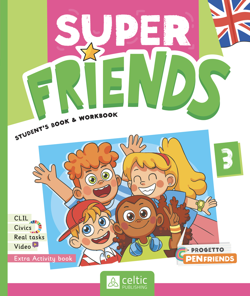 Super Friends 3 Pack Raffaello libri