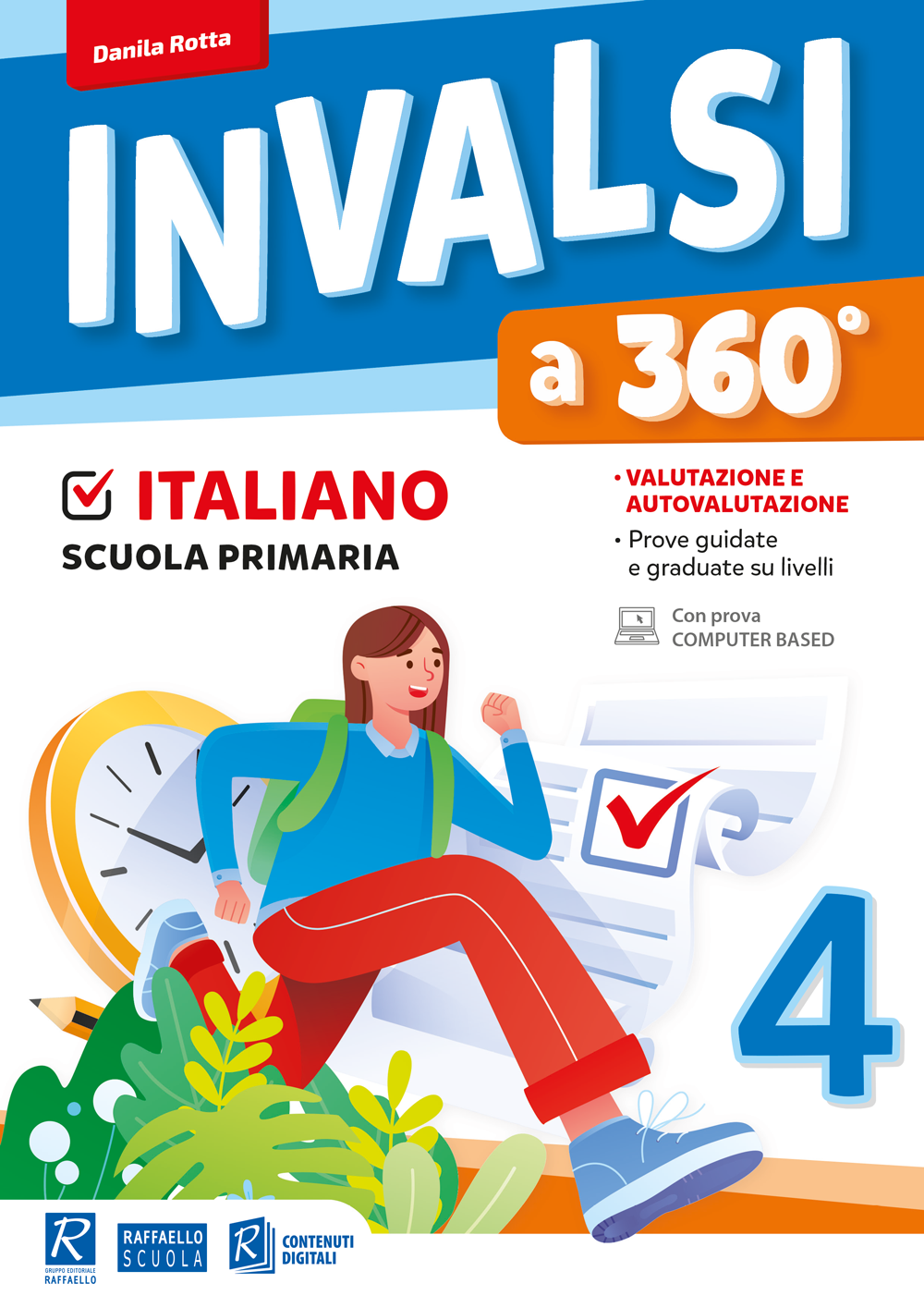 INVALSI A 360° 4° ITALIANO RAFFAELLO