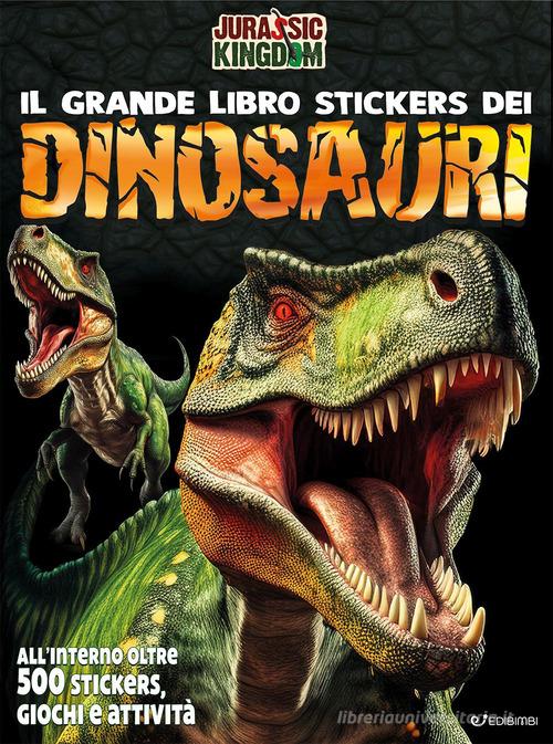 Jurassic Kindom Grande libro Sickers Edicart