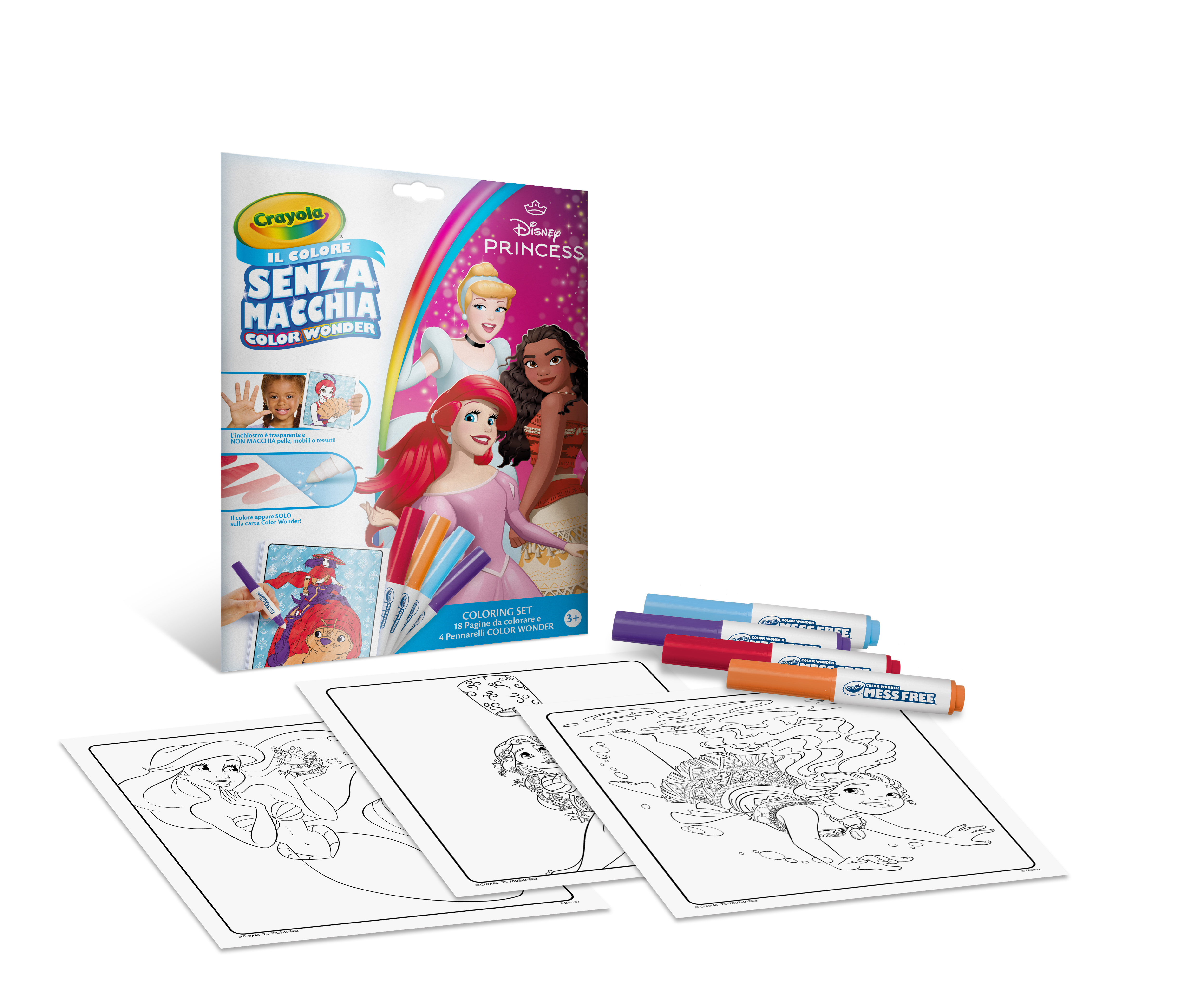 Color Wonder - Principesse Crayola