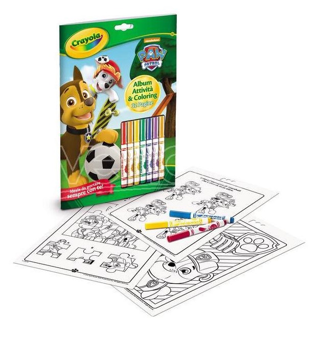 COLORING PAW PATROL - DISNEY Crayola CRAYOLA