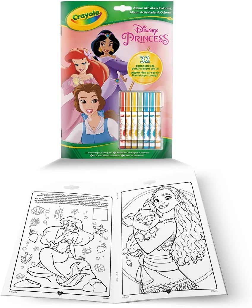COLORING PRINCIPESSE - DISNEY Crayola CRAYOLA