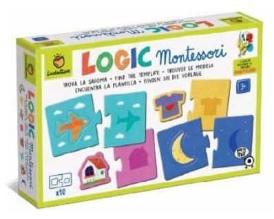 Trio logic montessori - trova la sagoma ludattica