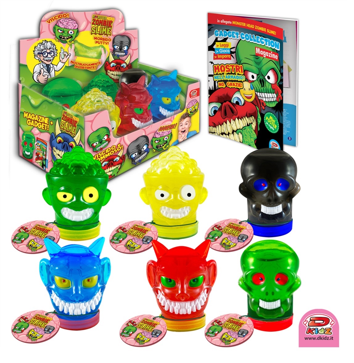 MONSTER HEAD ZOMBIE Editoriale dfun