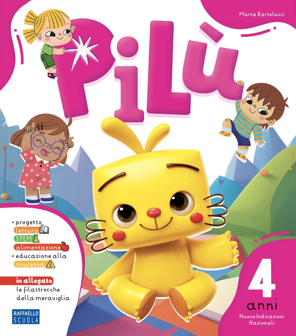 Pilù 4 anni + allegato Raffaello