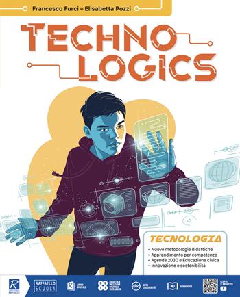 Techno logics tecnol+green+disc+lab Raffaello libri