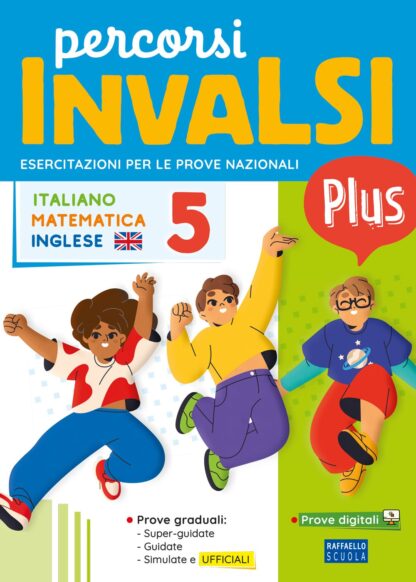 PERCORSI INVALSI 5° PLUS PACK RAFFAELLO LIBRI
