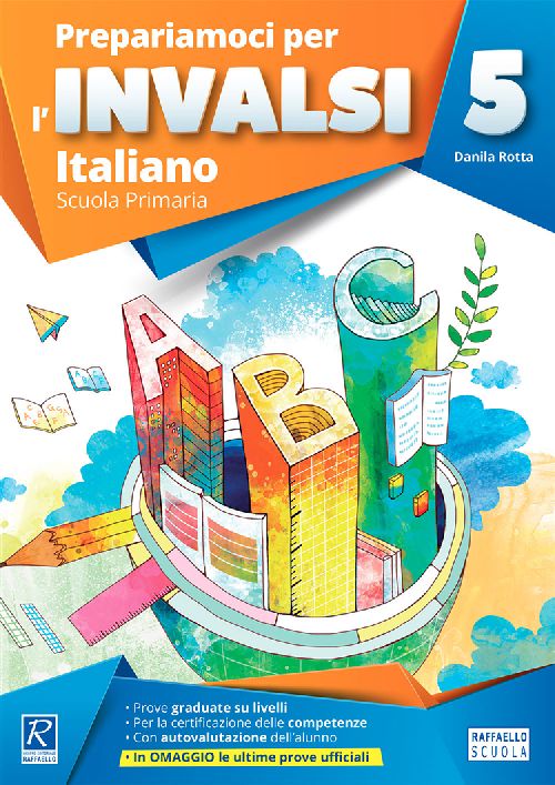 PREPARIAMOCI PER L'INVALSI ITALIANO 5 Raffaello libri