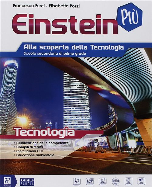 EINSTEIN PIU' PACK TEC + DIS + TAV + COD + INF                               Raffaello Libri