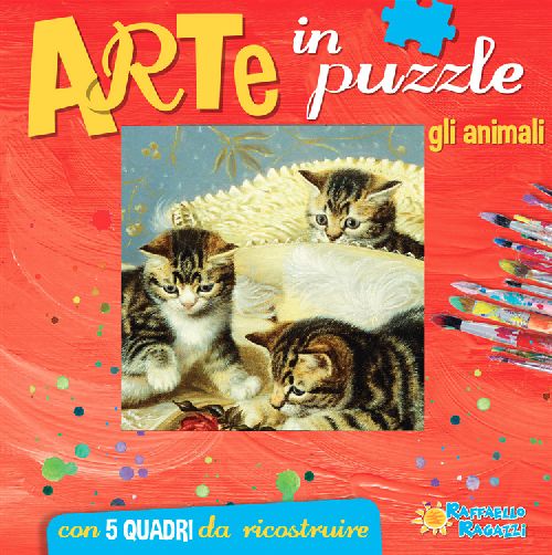 ARTE IN PUZZLE - GLI ANIMALI               Raffaello Libri