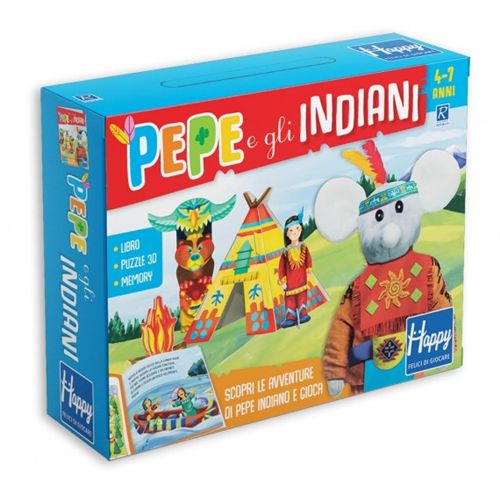 Pepe e gli indiani Raffaello Libri
