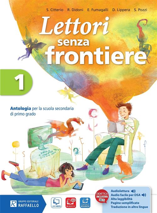 LETTORI SENZA FRONTIERE VOL 1 + MITO EPICA + QUADERNO  