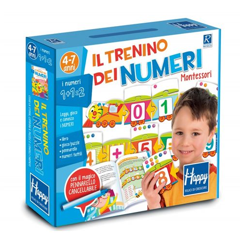 Il Trenino dei Numeri MONTESSORI  Raffaello